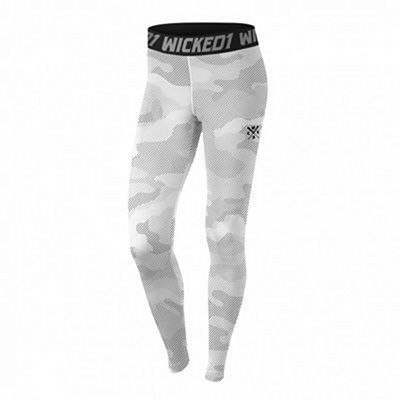 Wicked One Leggins Extend Vit-Svart