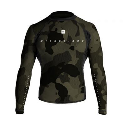 Wicked One One Rashguard Cloze LS Grön