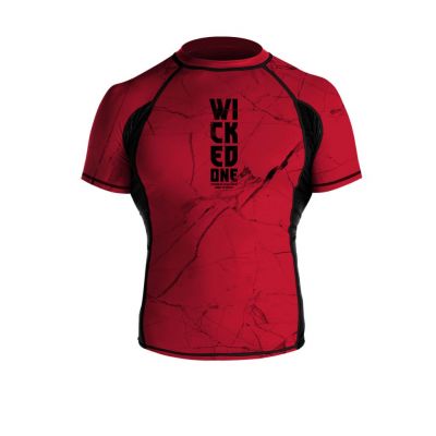 Wicked One Rashgard Broken S/S Vermelho