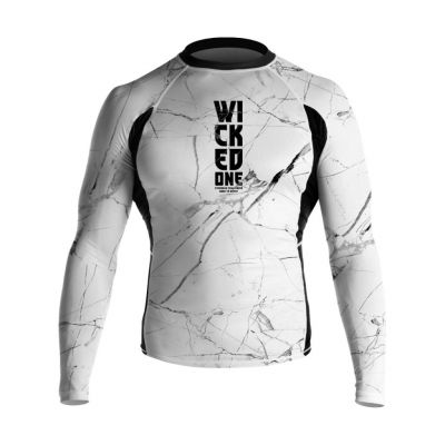 Wicked One Rashguard Broken Branco