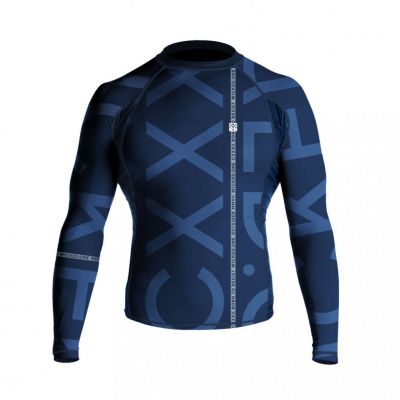 Wicked One Rashguard Righ Azul Marinho