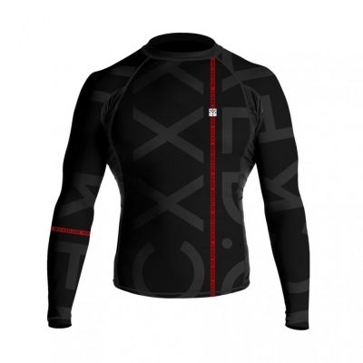 Wicked One Rashguard Right Negro