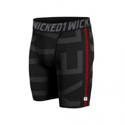 Wicked One Short De Compression Right Negro