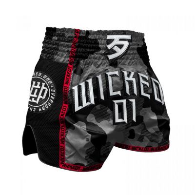 Wicked One Short Muay Thai Overcome Black