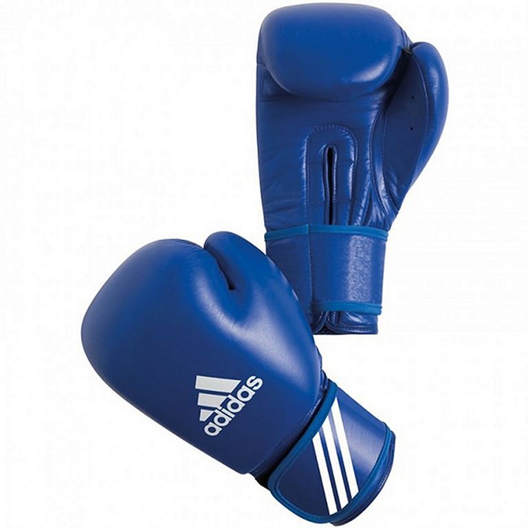 Gants de boxe amateur ADIDAS AIBA PU Bleu 