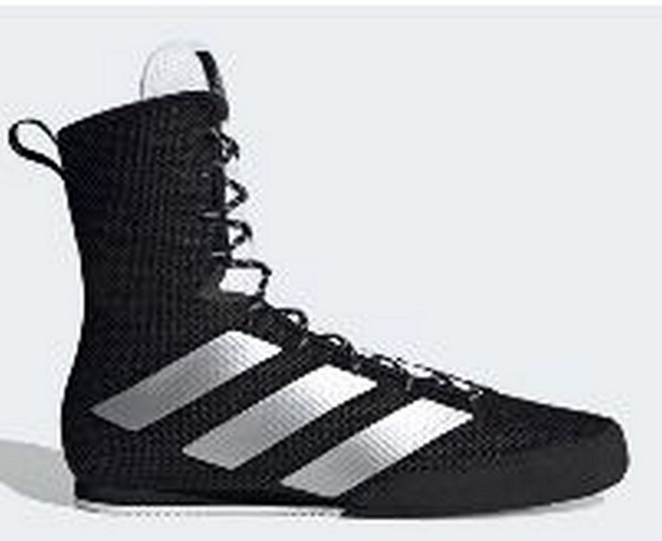 Botas Boxeo Adidas Box Hog 2 Negro-Blanco