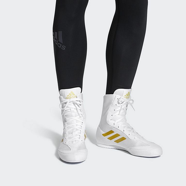 adidas gold boxing shoes