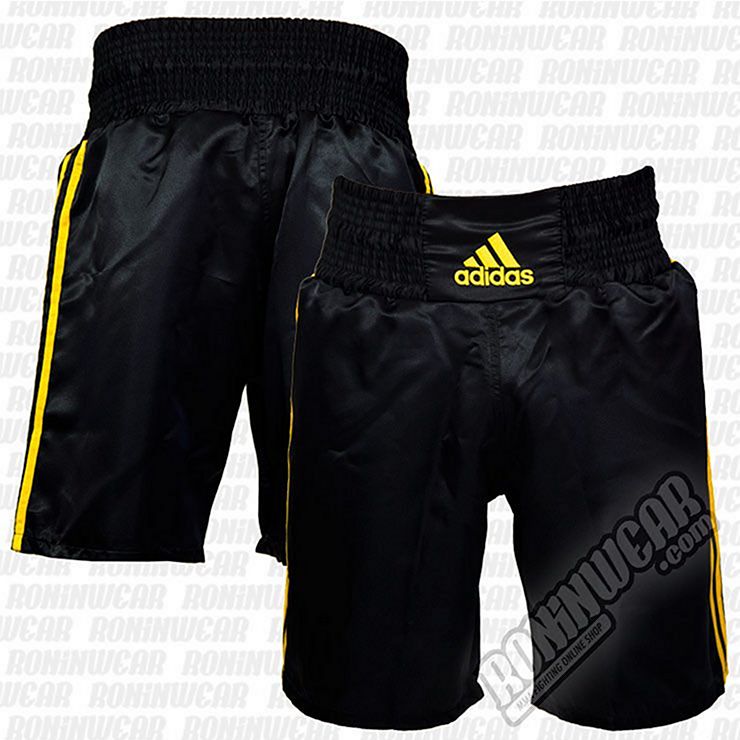 adidas Pantalon Boxeo Negro-Oro