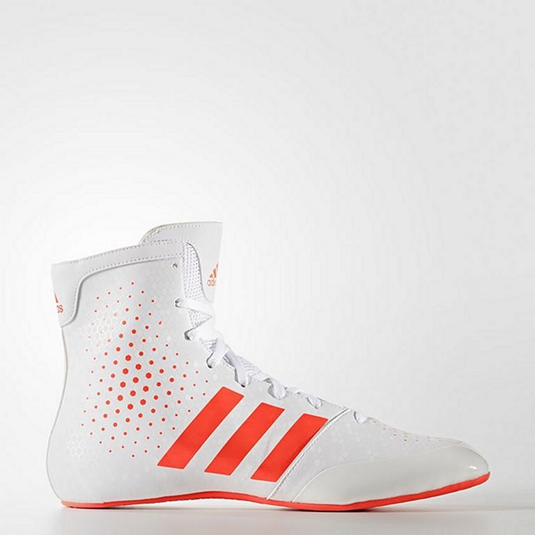 red adidas boxing shoes