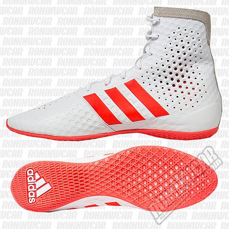 adidas Botas KO Blanco-Rojo