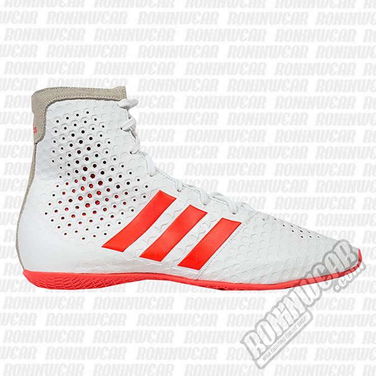 adidas KO Legend Boxing Shoes WeiB Rot