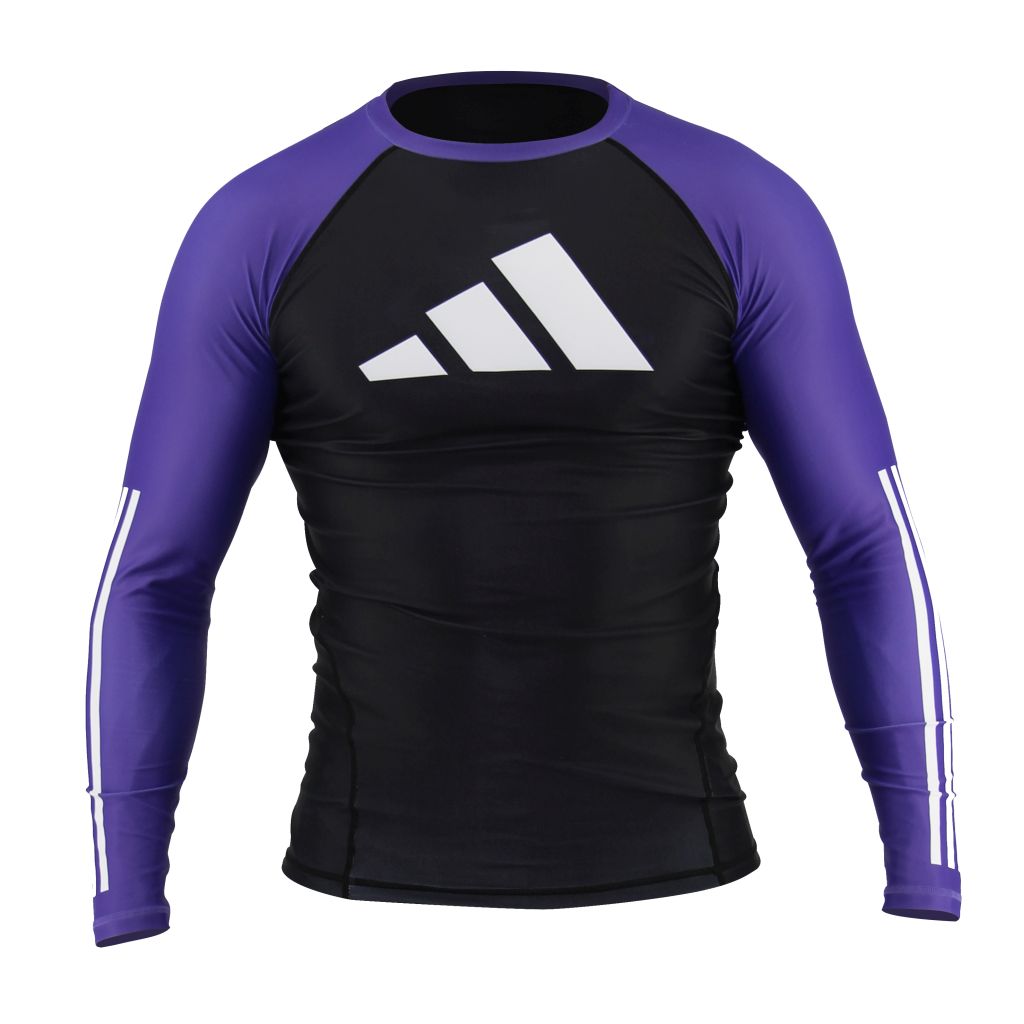 Adidas Rahsguard IBJJF L S Black Purple