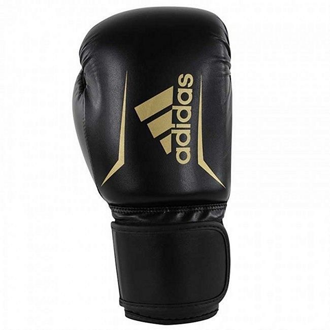 Adidas Speed 50 Kids Gloves Schwarz-Gold Boxing