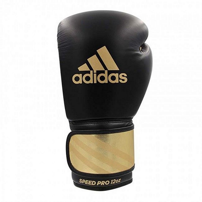 Adidas Schwarz-Gold Boxing Gloves Speed Pro