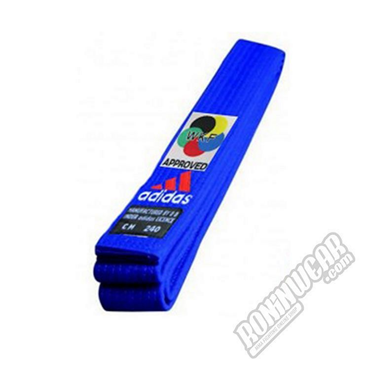 Asistencia Descubrimiento traidor adidas Cinturon WKF Elite Azul