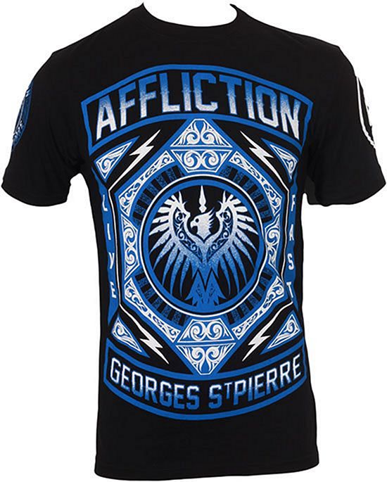 Affliction GSP UFC 158 Walkout Negro