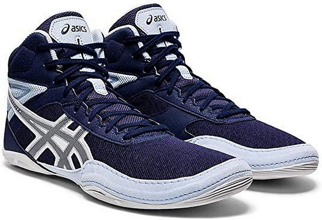 Muestra carne Unión ASICS MATFLEX 6 Wrestling Shoes Azul