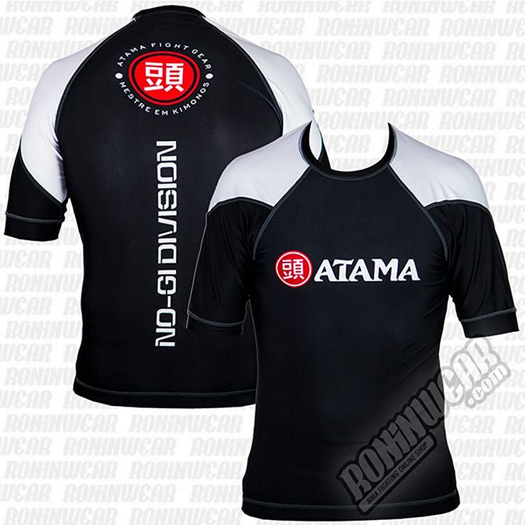 Kingz OE L/S BJJ Rash Guard Noir-Blanc