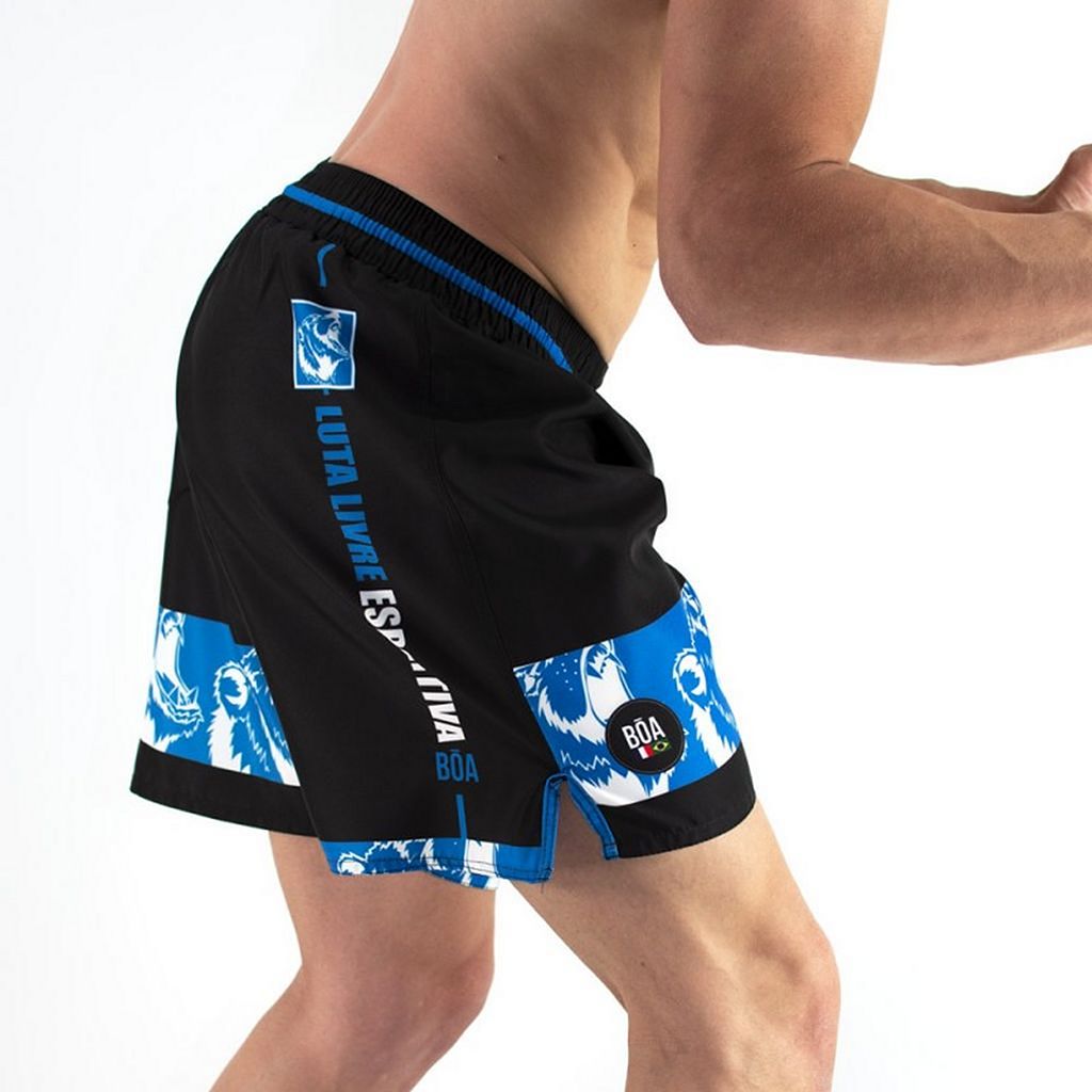 K1 Luta Livre Boa Luta Livre Esportiva Fight Short Noir