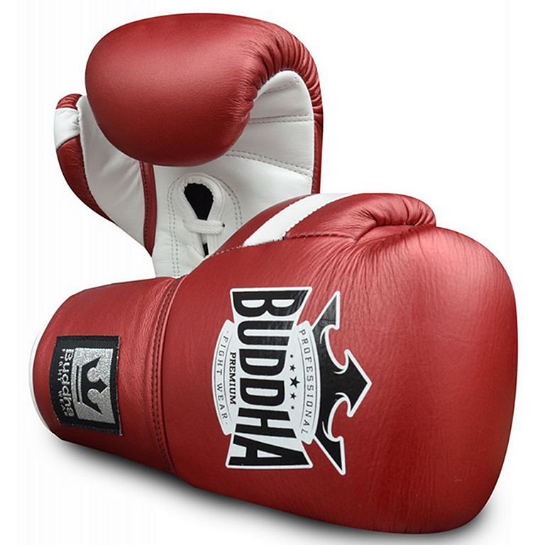  FIGHTR® Guantes de boxeo profesionales hechos de cuero genuino, hombres y mujeres