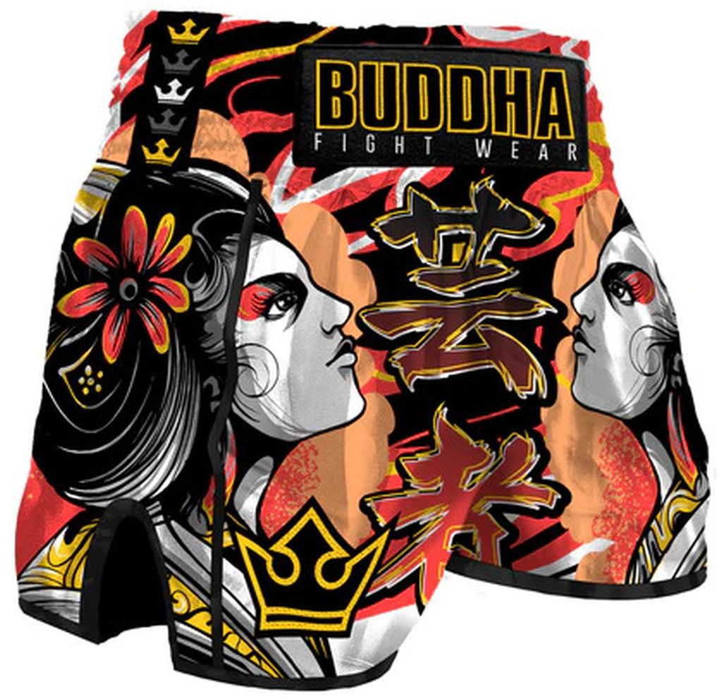 Pantalones Muay Thai Buddha Retro Skeletor