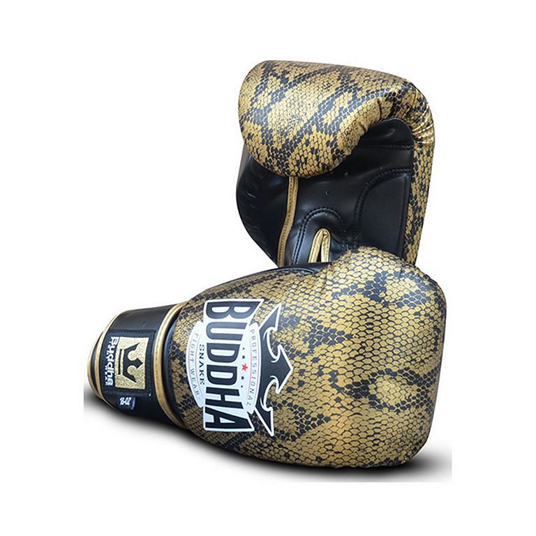 Buddha Guantes Boxeo Bushwhacker Negro-Oro