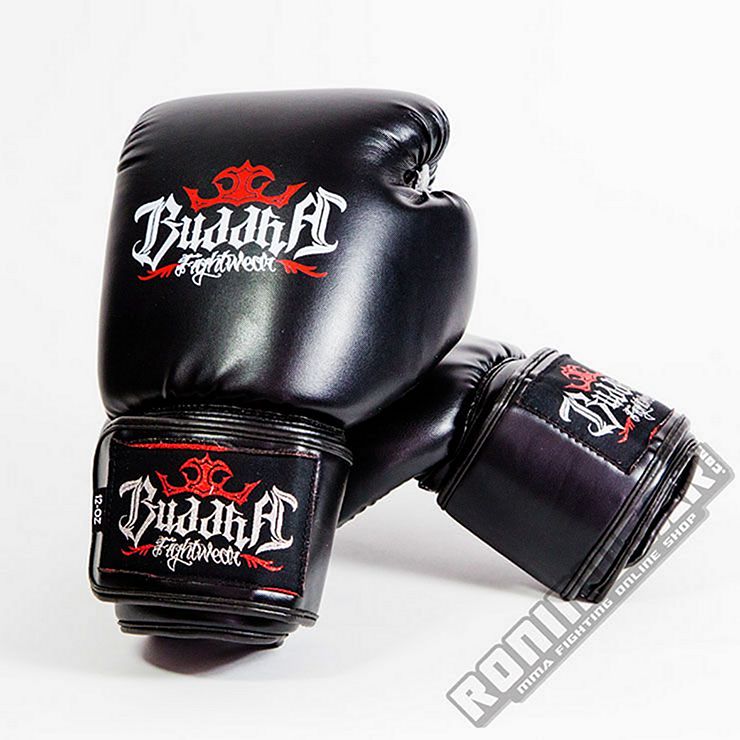 Buddha Guantes Boxeo Fight Negro