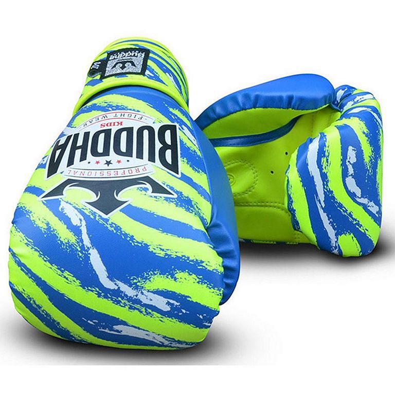 Buddha Guantes Boxeo Infantil Stich Azul/Amarillo