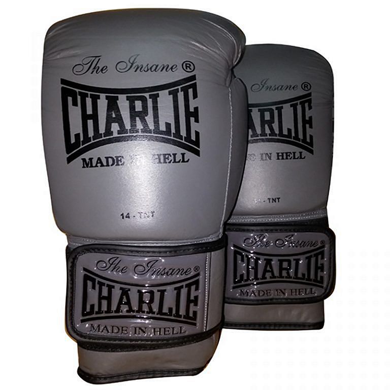 Umeki capacidad congelado Charlie Boxing Guantes Boxeo Grafito Gris