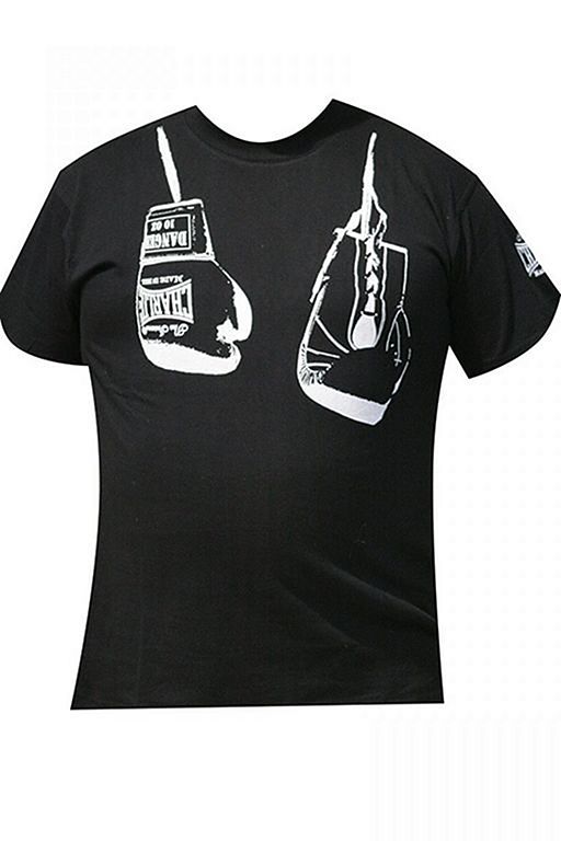 Playera camiseta boxeo hombre, manga