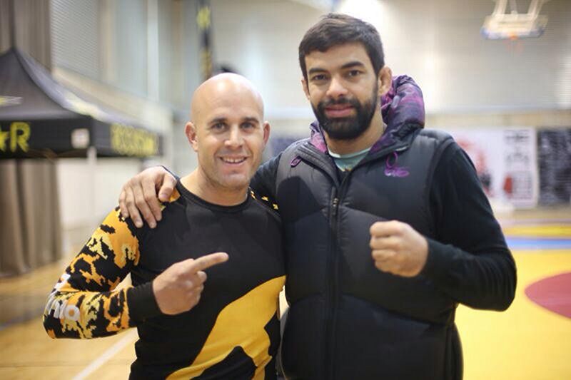 Jorge R. con Yan Cabral (UFC Fighter) - Valencia (Spain)