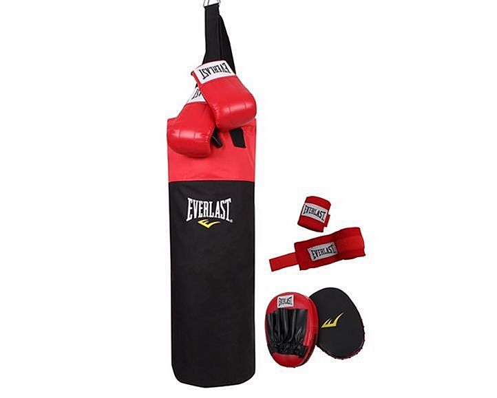 Everlast Saco De Boxeo De Pie Reflex Negro