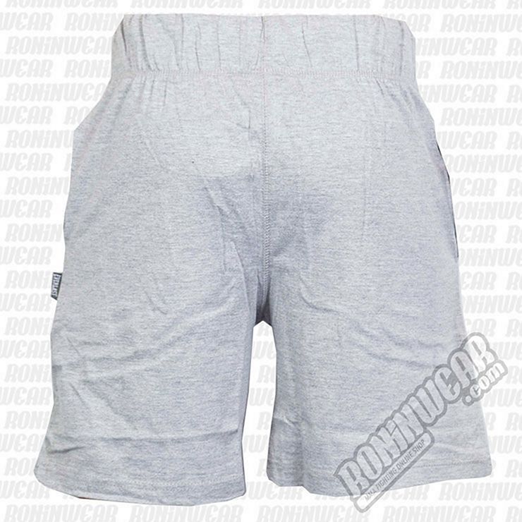 Short en coton Everlast Modele Cotton Shorts Gris