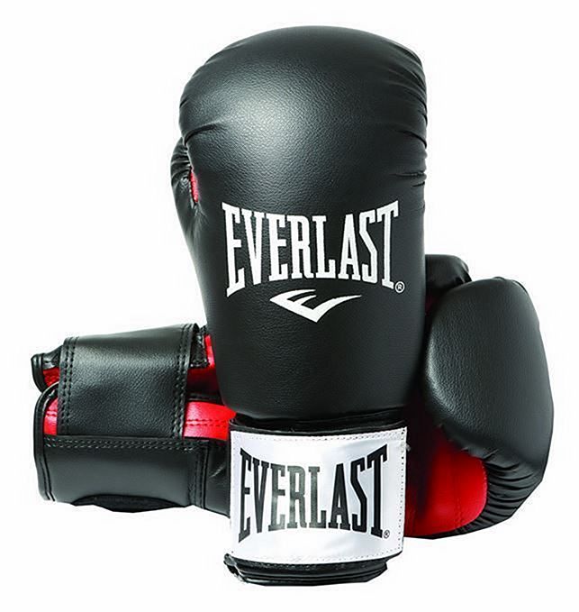 BRADERIE ACCESSOIRES & EQUIPEMENT Everlast FIGHTER - Gants boxe black/red -  Private Sport Shop