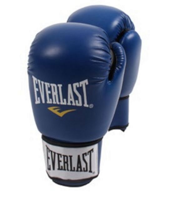 Everlast Moulded Foam Training Gloves PU Bleu