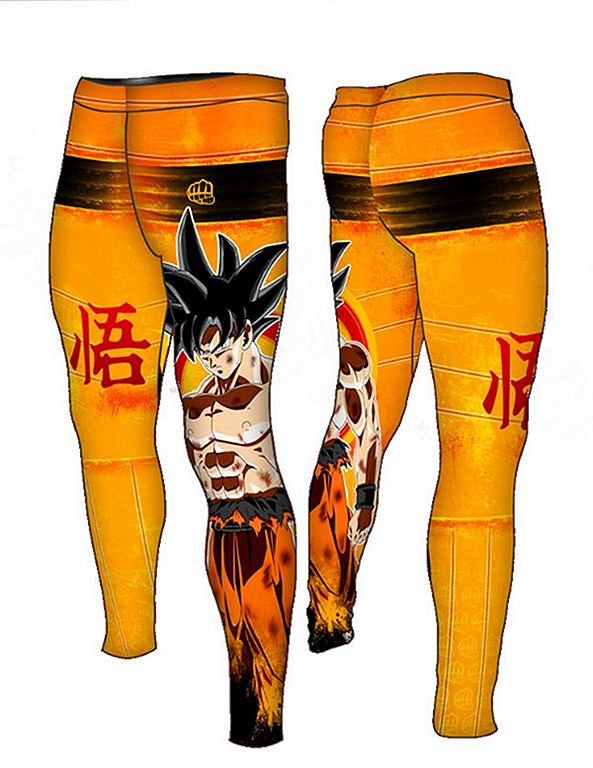 Orange compression pants sale