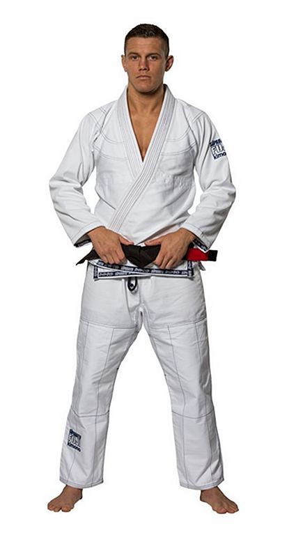 Fuji Suparaito Bjj Gi Blanco Azul Marino