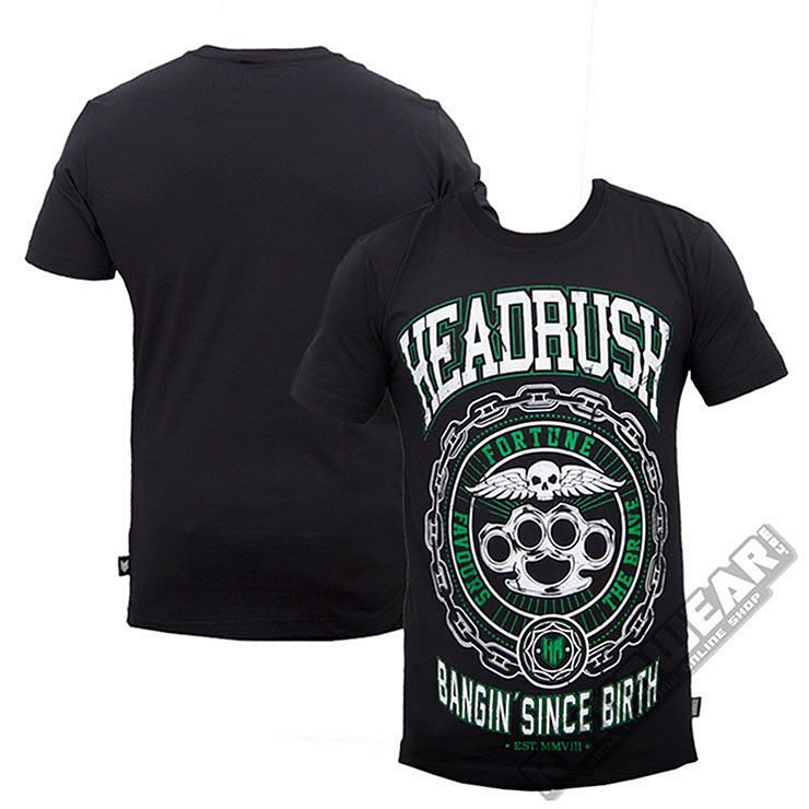 Headrush Camiseta Brass N Chains Negro