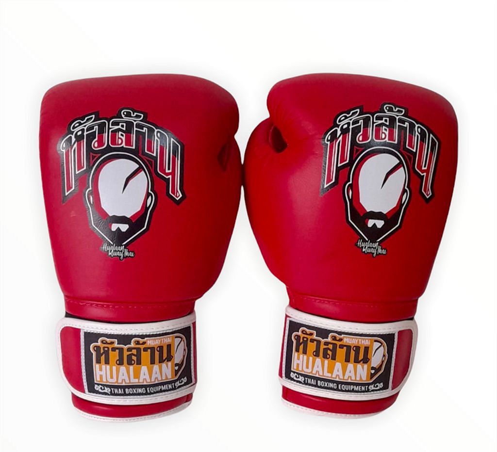 Guante de Boxeo Kick Boxing Muay Thai Full Contact Everlast Fighter Gloves  Rojo