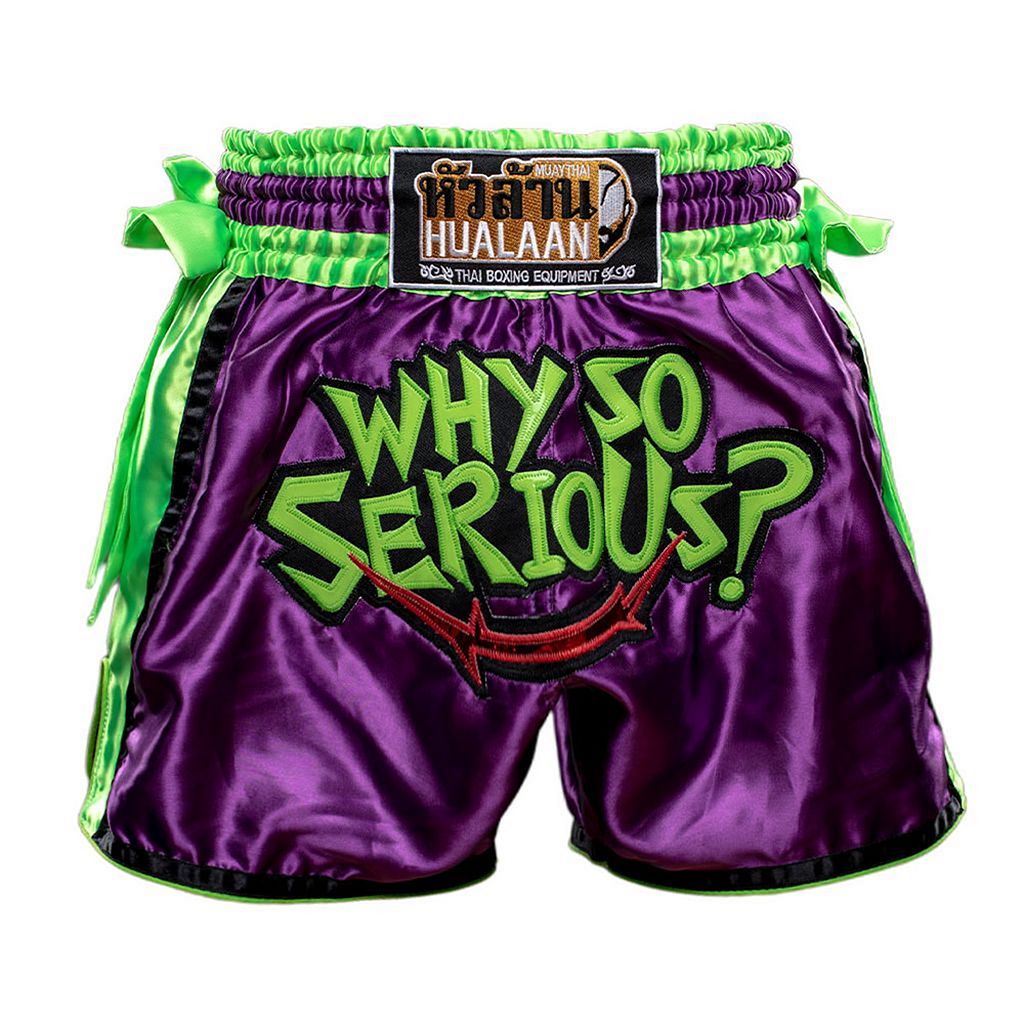 Short boxe THAI (Rouge et Vert)