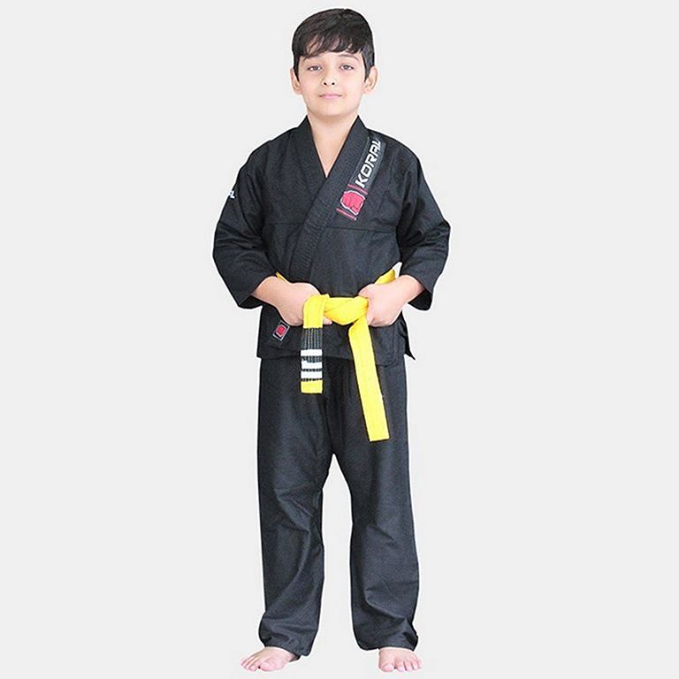 Koral Kimono Kids Reforçado Preto