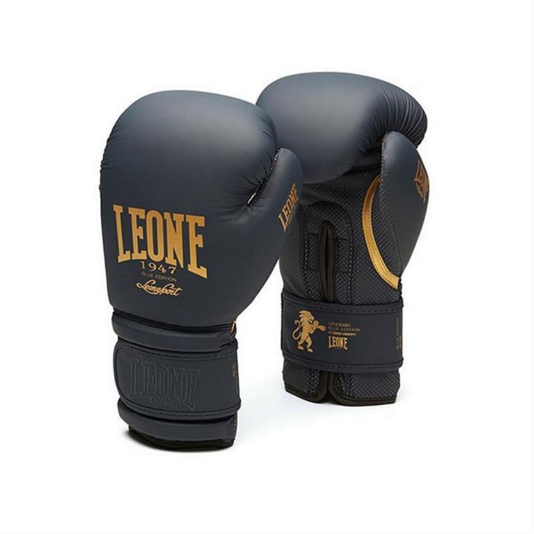 bleu LEONE 1947 AB705 Bandes de boxe coton 2,5m