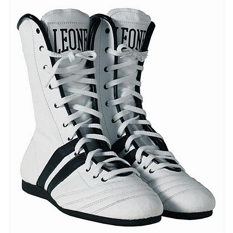 Leone Botas Boxeo Blanco