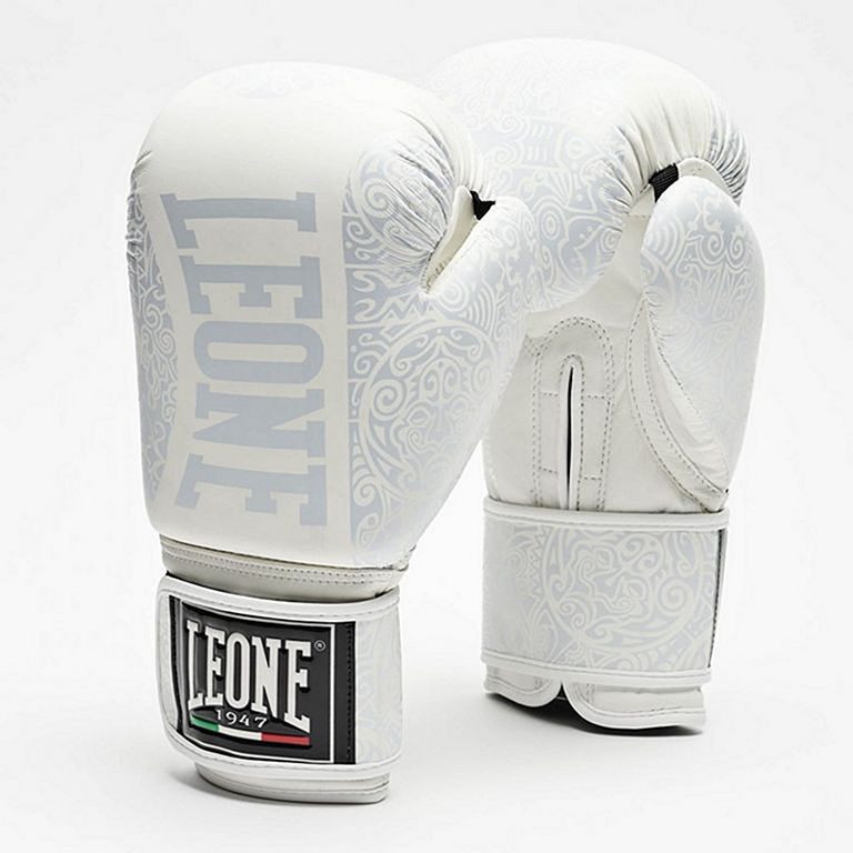 GN070 Guantes de Boxeo Leone 1947 “Maori” Color negro talla M