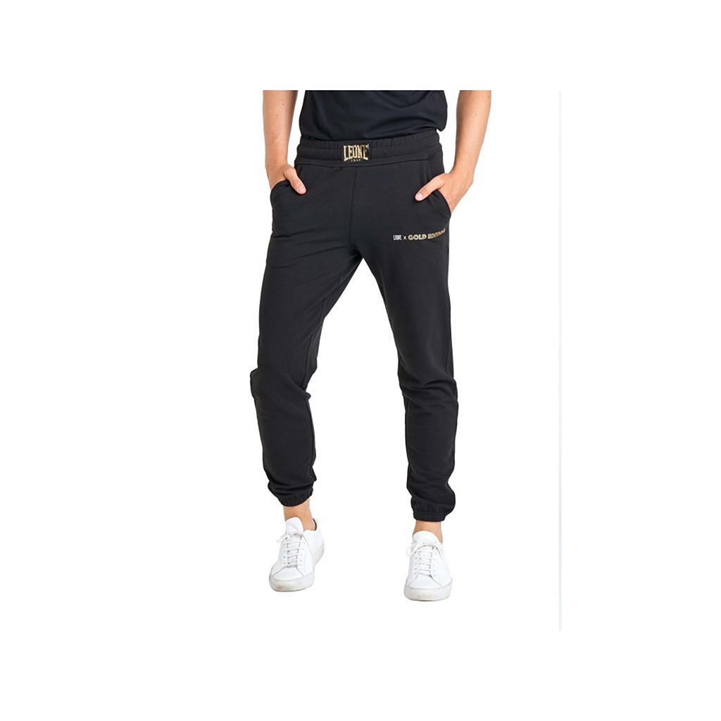 Pantalón Charlie negro algodón | Pantalón chándal hombre Talla S