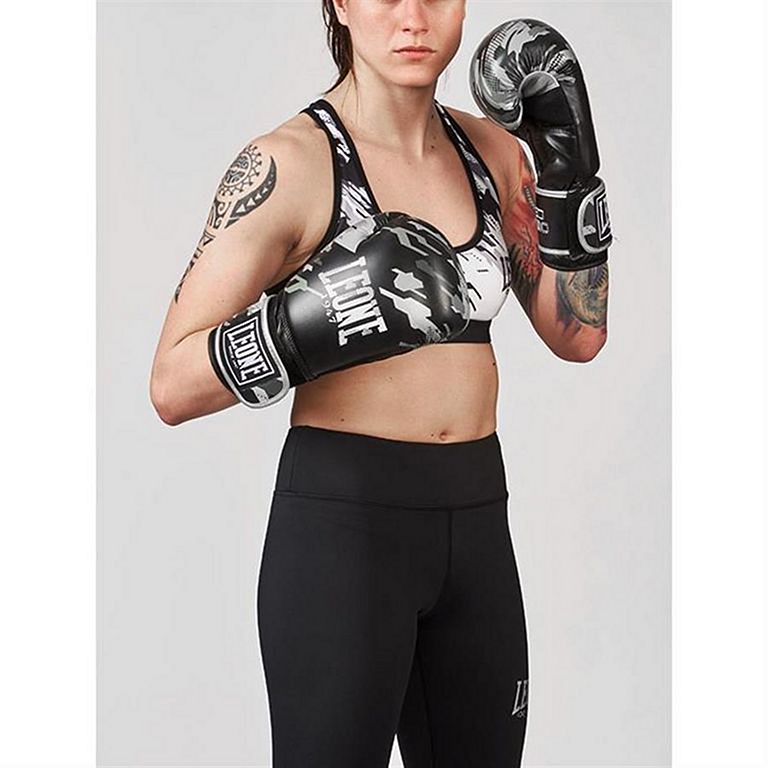 Leone 1947 Guantes Boxeo Fighter Life Negro