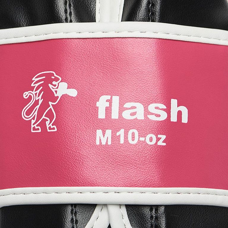 Guantes de Boxeo Leone Flash Color Rojo 10onz GN083 