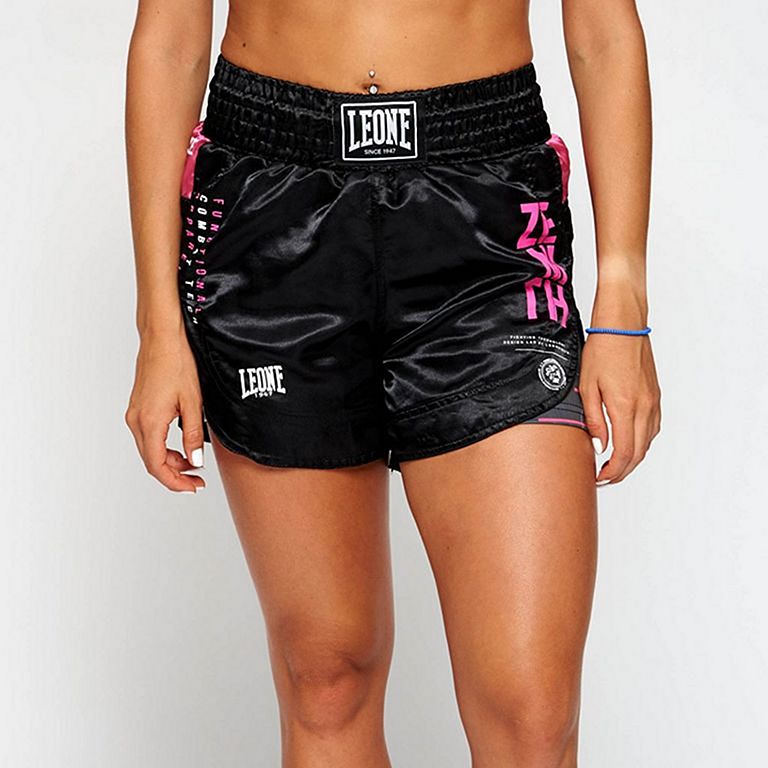 Leone1947 Pantalones MMA Revo Fluo Negro