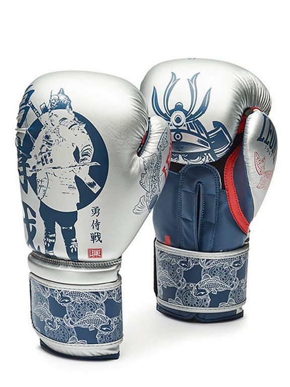 Leone Boxing Guantes Boxeo Mononofu Plata