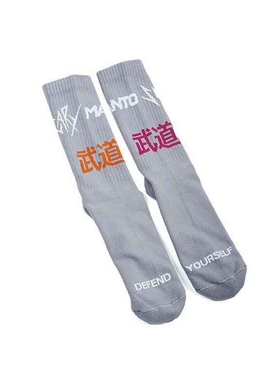 Manto Socks MARTIAL ARTS Grey